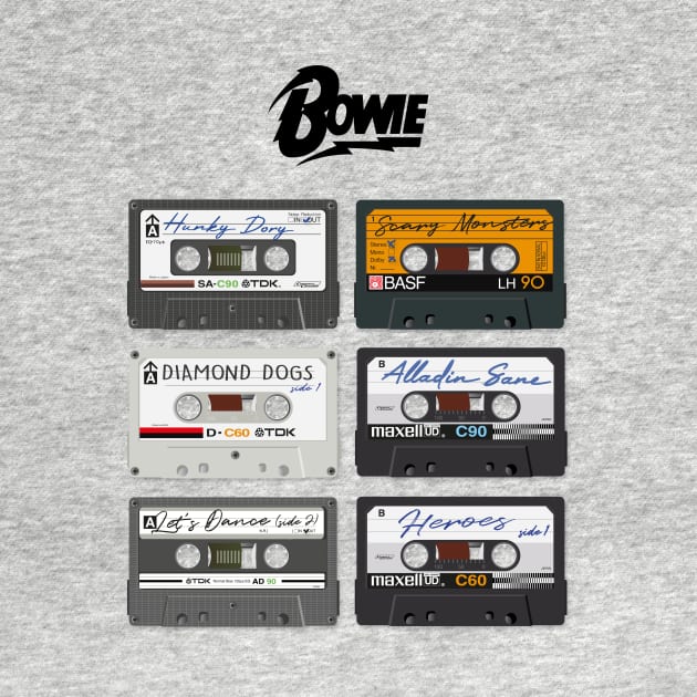 Home Taping David Bowie by TShirtGuy2267